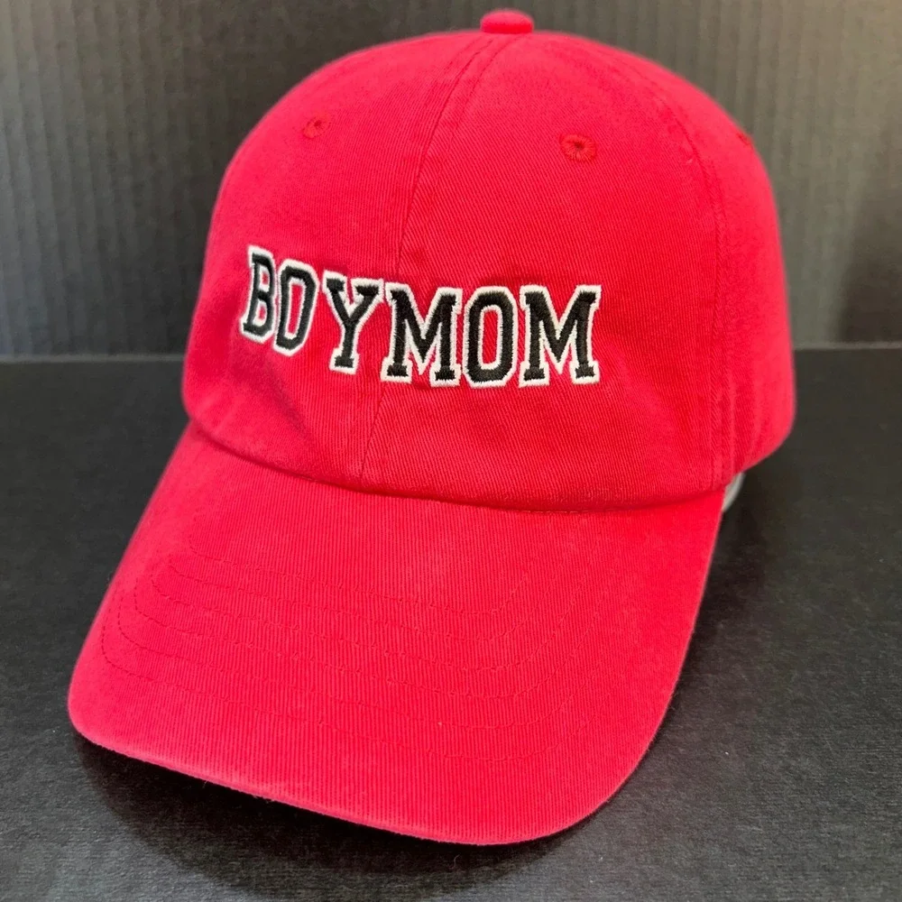 BOYMOM Women Red KC Caps Baseball Hat Adjustable Embroidered OSFM 1576